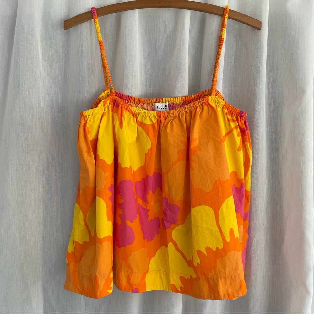 COS Retro Print Summer Top (S-L)